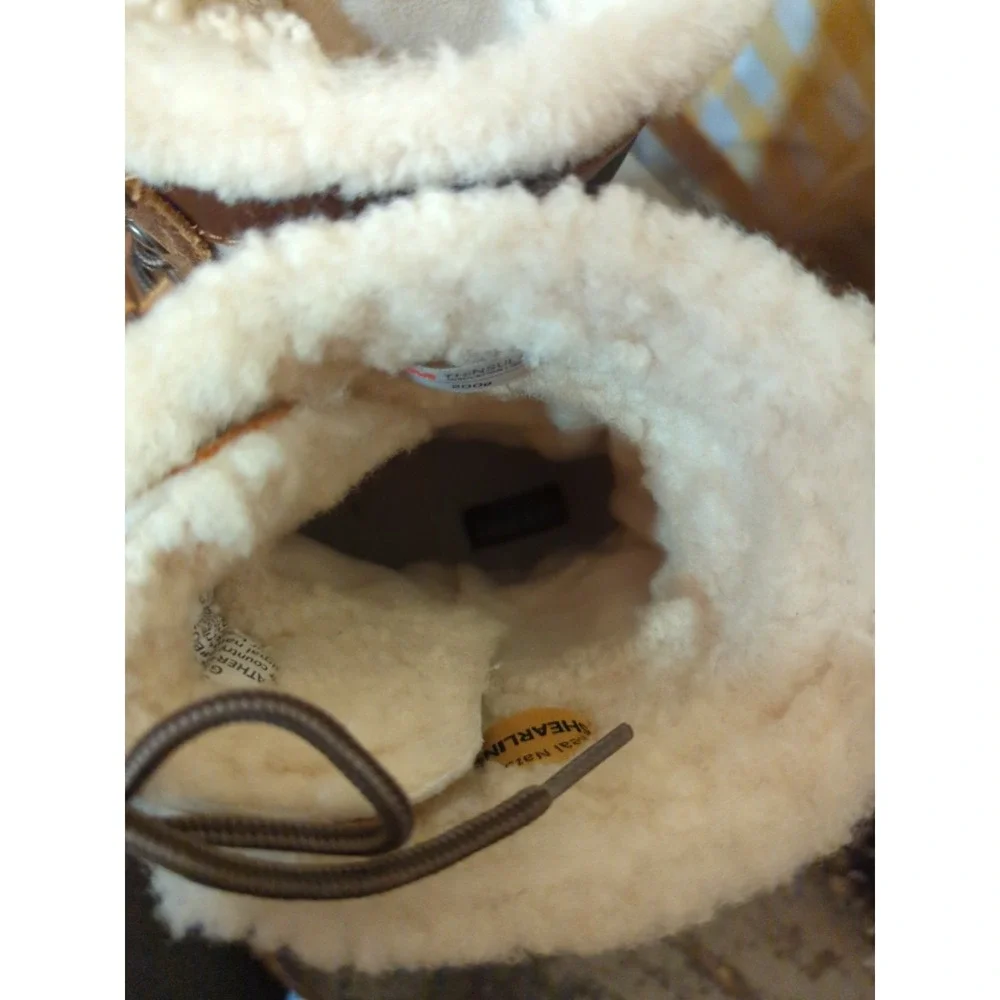 Men's Sperry Top-Sider Ice‎ Bay Tall Duck Winter Boot Shoes Shearling Lined